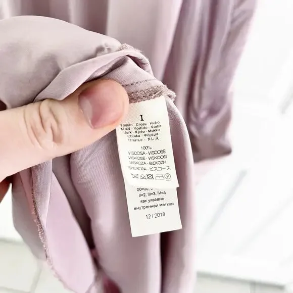 Forte Forte Lilac Satin Slip Dress - Picture 4 of 10